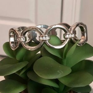 Stunning White House Black Market Silver Bracelet